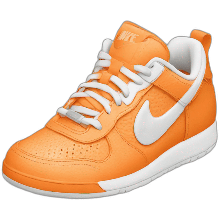 Nike orange emoji