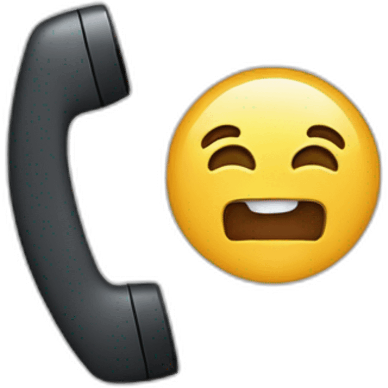 Pegy la cochone au telephone emoji