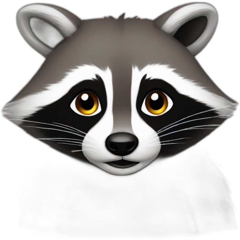 Racoon emoji