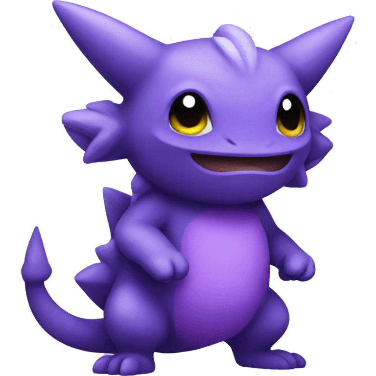 Pokemon creature purple  emoji