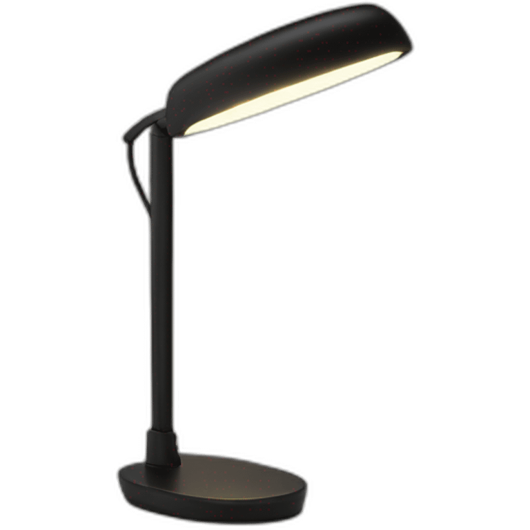 A modern and sleek desk lamp with adjustable LEDs. emoji