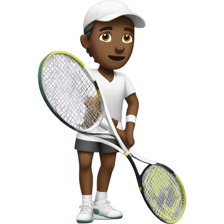 Tennis player emoji