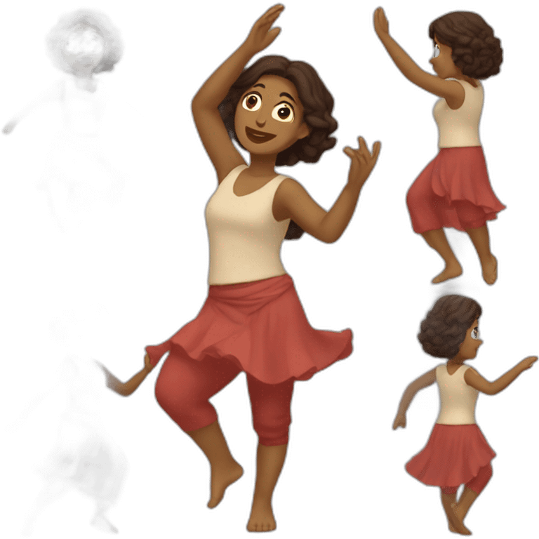 miriam dancing biblical emoji