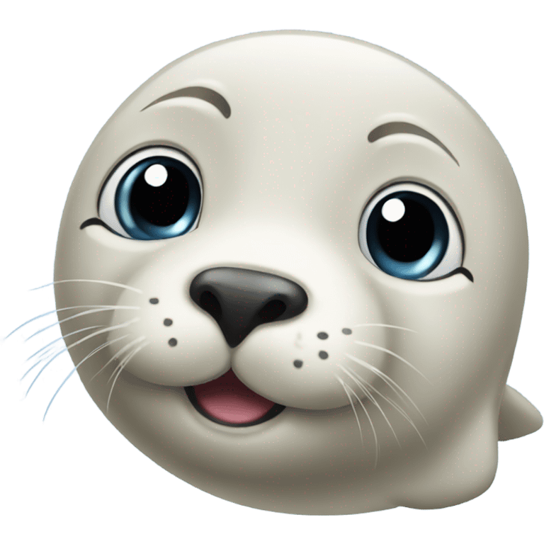 Cute seal emoji