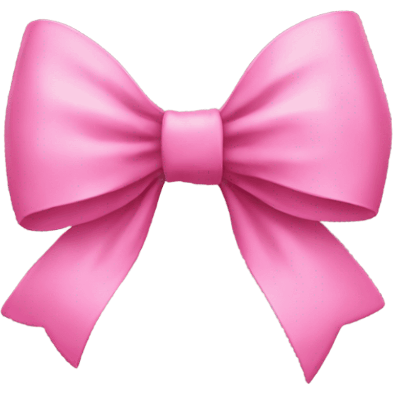 Pink bow emoji