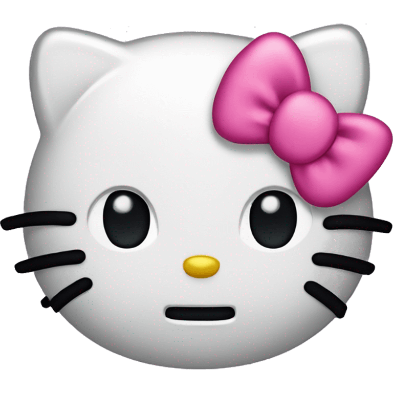 Hello kitty skul emoji