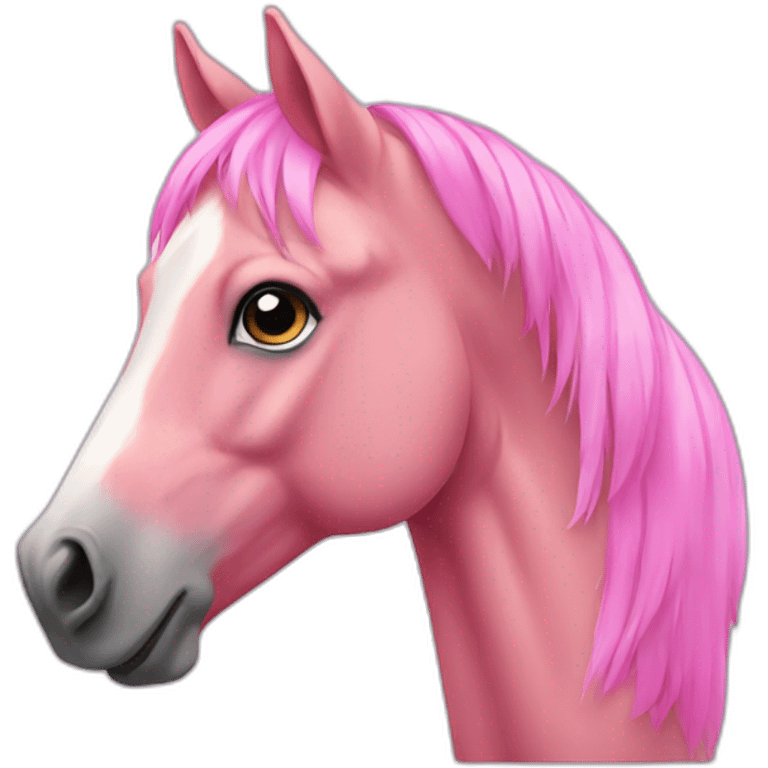 pink horse emoji