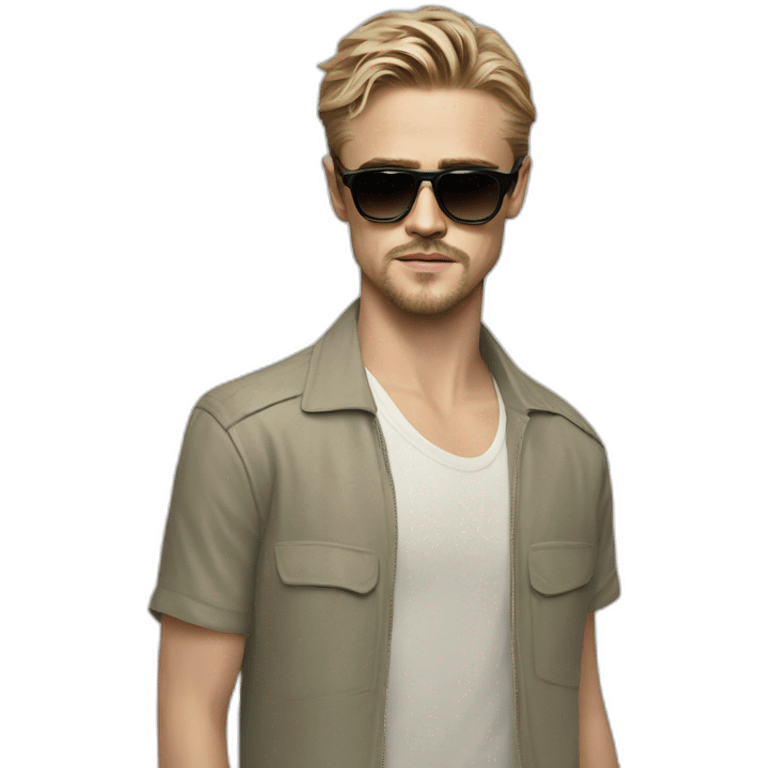 Boyd Holbrook with Sunglasses emoji