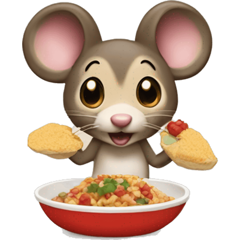 Chiguagua comida mini mouse emoji