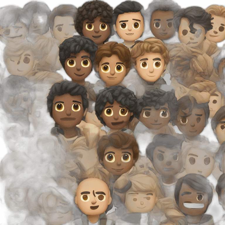 The protector, the boys emoji