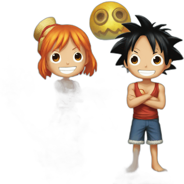 luffy-et-nami emoji