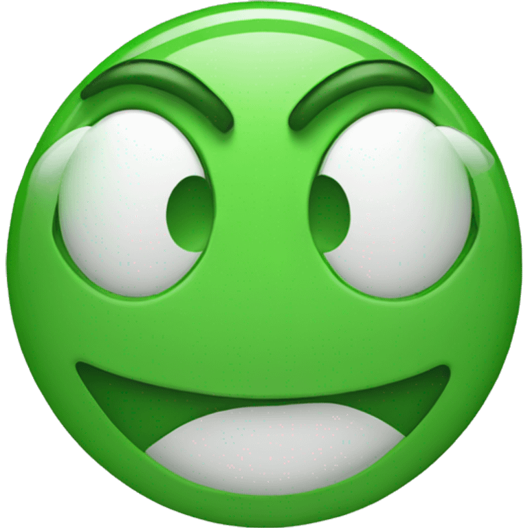 green copyright emoji