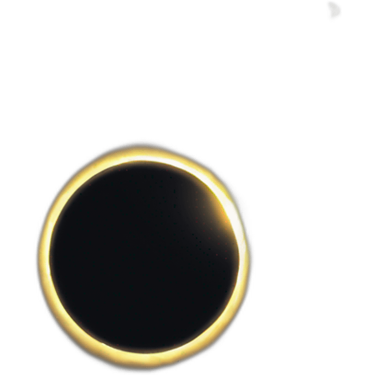 solar eclipse emoji