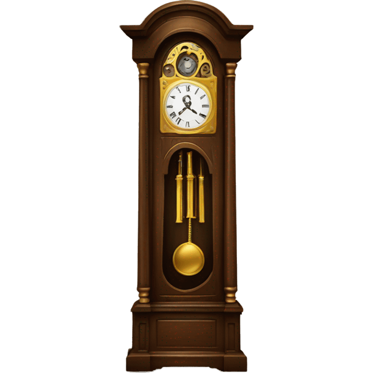 grandfather clock emoji