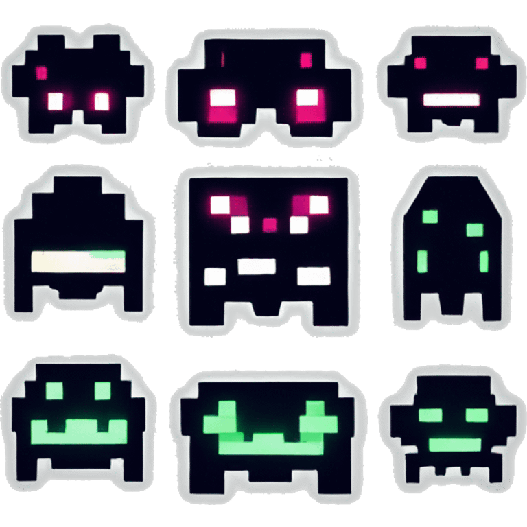 space invaders emoji