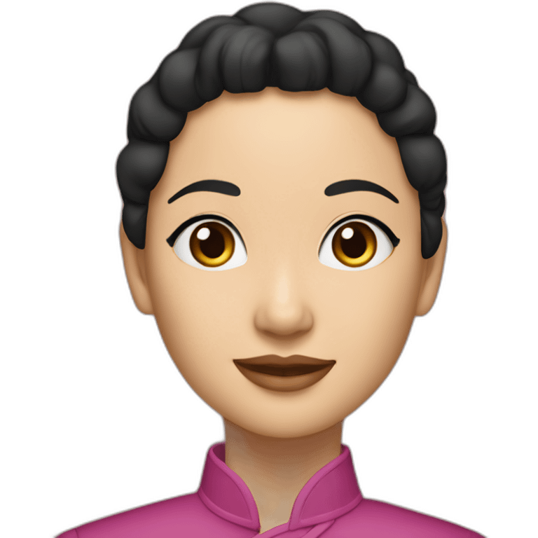 Qi pao mariah emoji