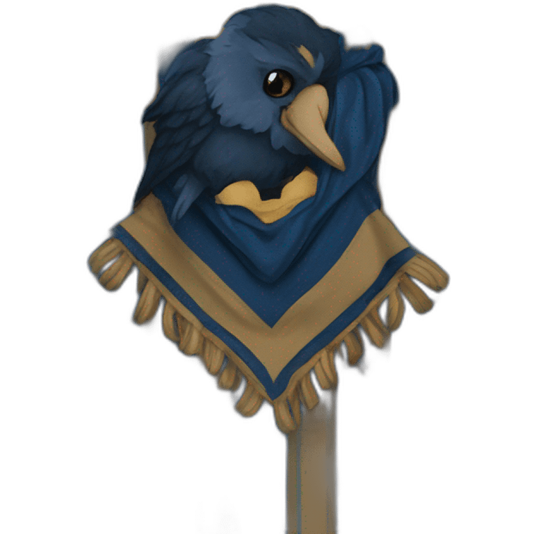 Ravenclaw scarf emoji