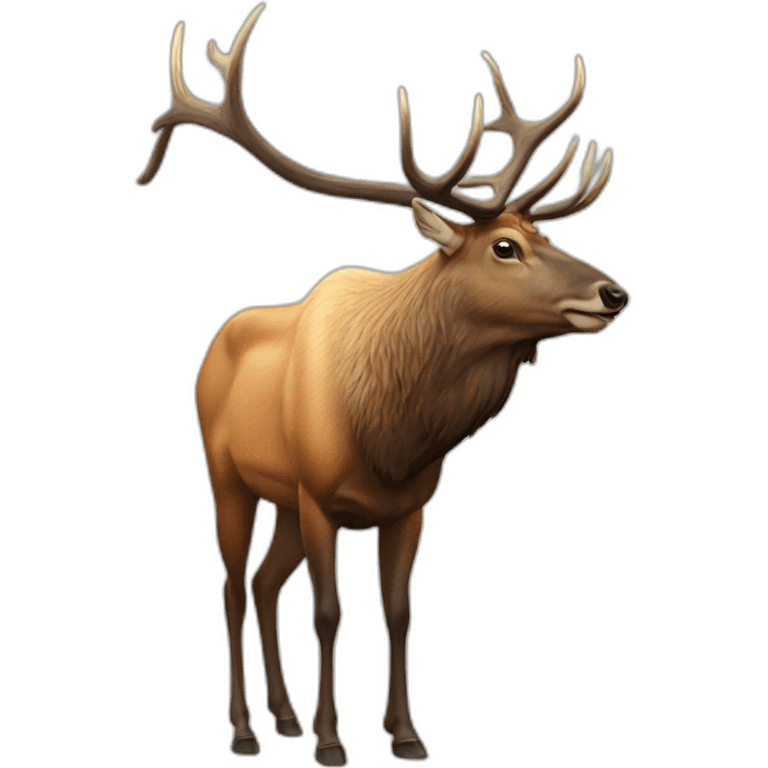 Bull Elk emoji