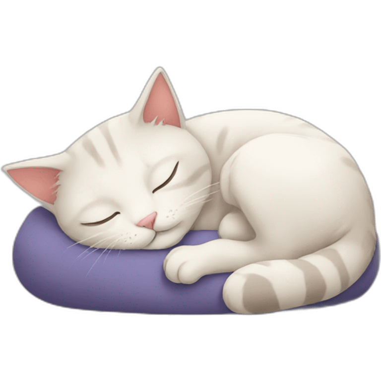 Cat sleep emoji