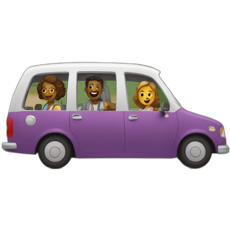 family road trip emoji