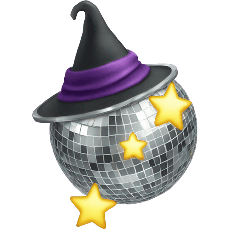 Disco ball Wizard emoji