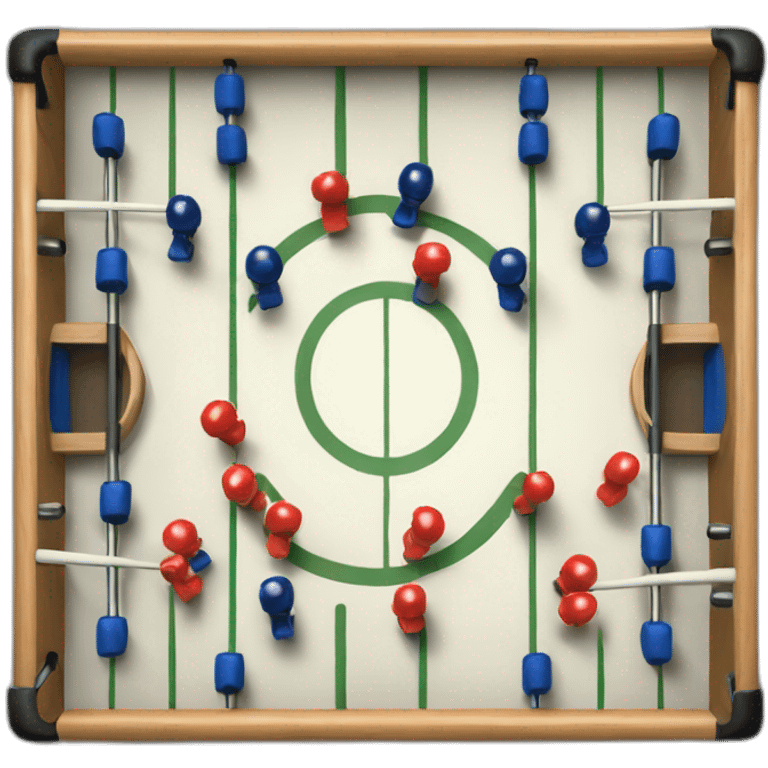 Foosball emoji