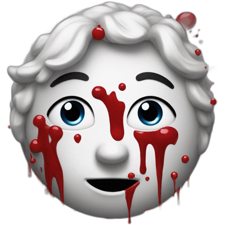 a+ blood splatter emoji