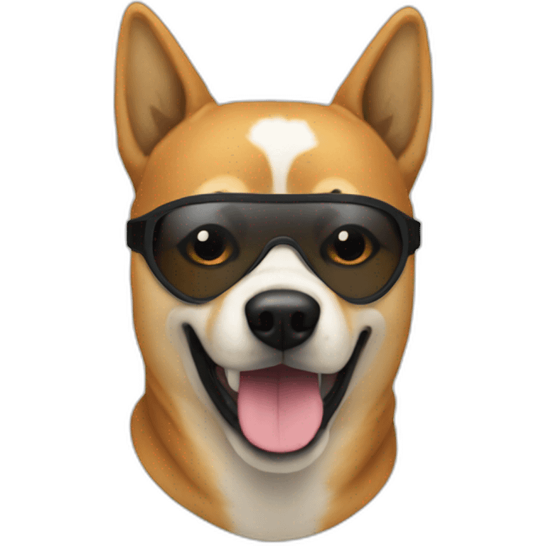 dog ski mask emoji