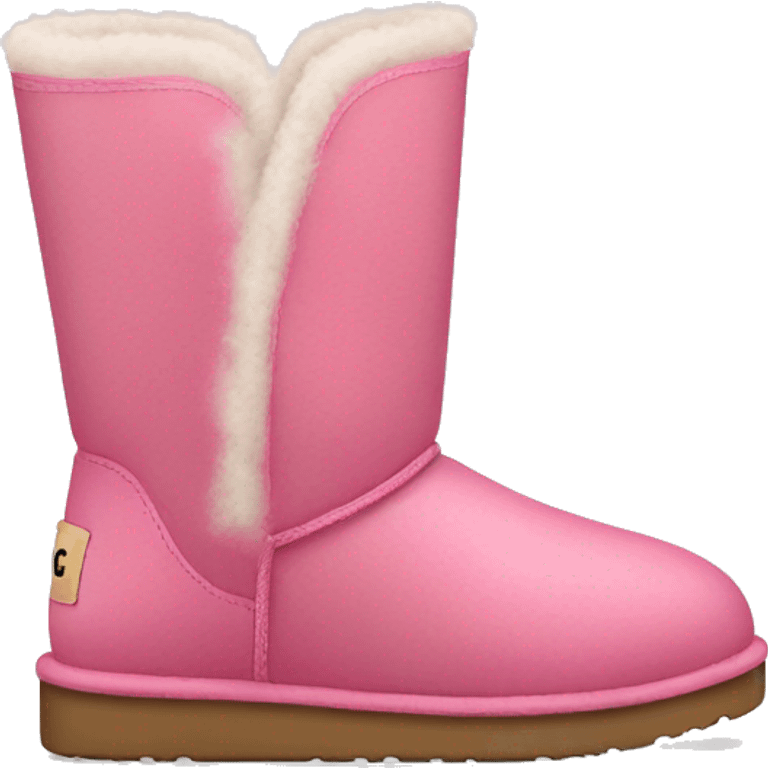 Pink ugg boots emoji