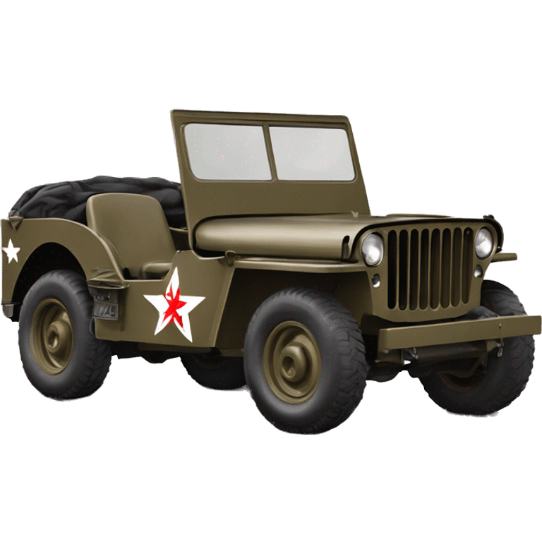  Diana Prince and Wonder woman’s 1945 Willys army jeep  emoji