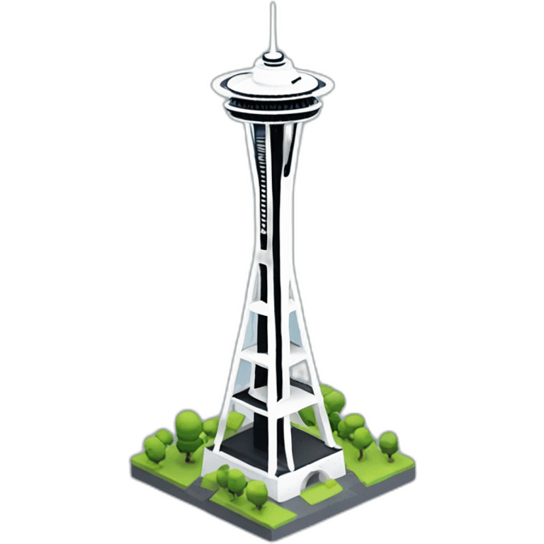 isometric-3d-space-needle emoji