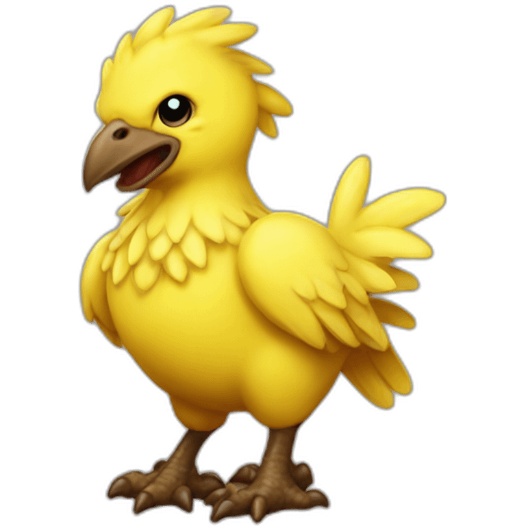 Baby chocobo emoji