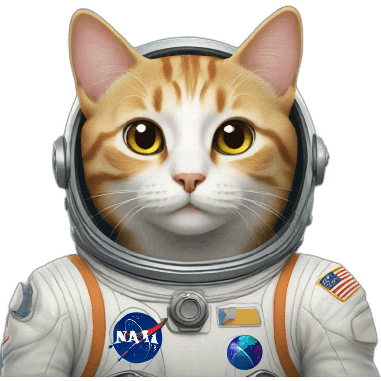 astronaut cat emoji