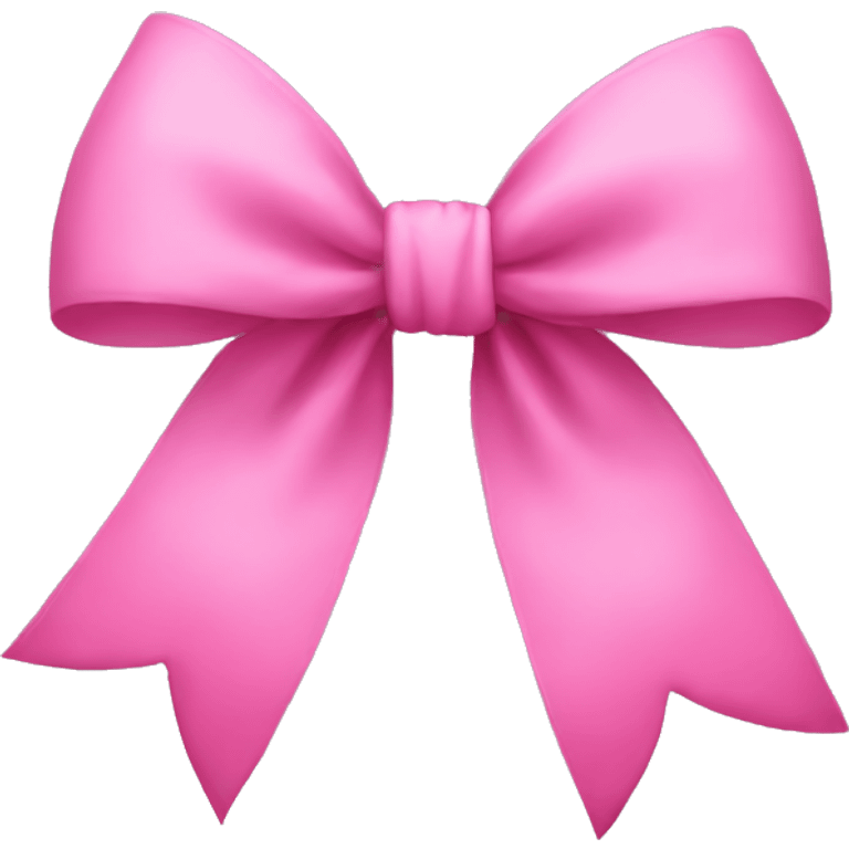 Big pink bow emoji