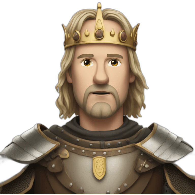 King Alfred from Last Kingdom emoji