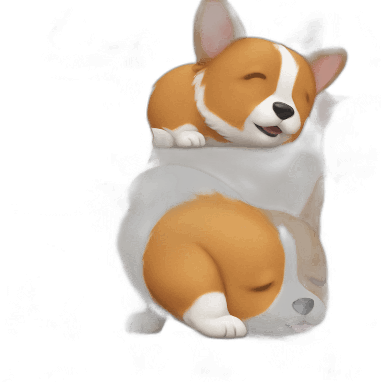 corgi butt emoji