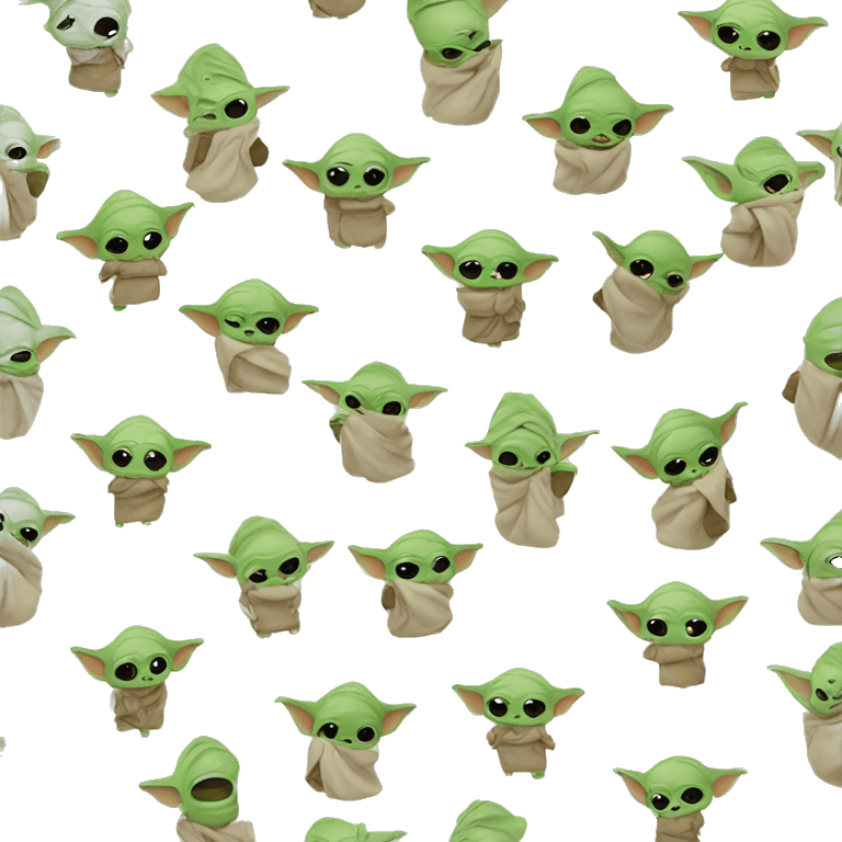 
BABY YODA DESIGN DRESS emoji