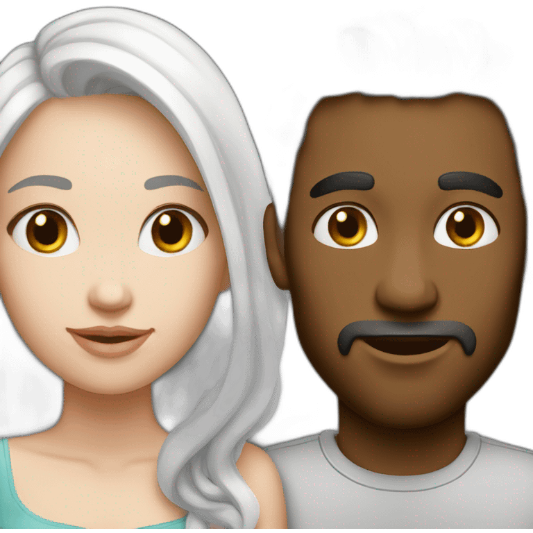 Love-couple-white-skin emoji