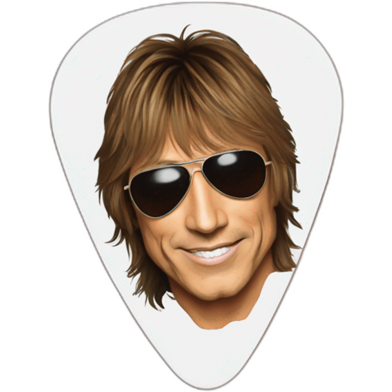 Richie sambora guitar pick emoji