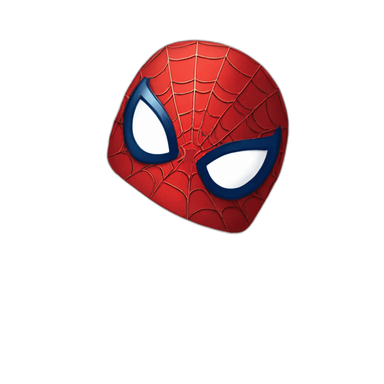 Spider man mask emoji