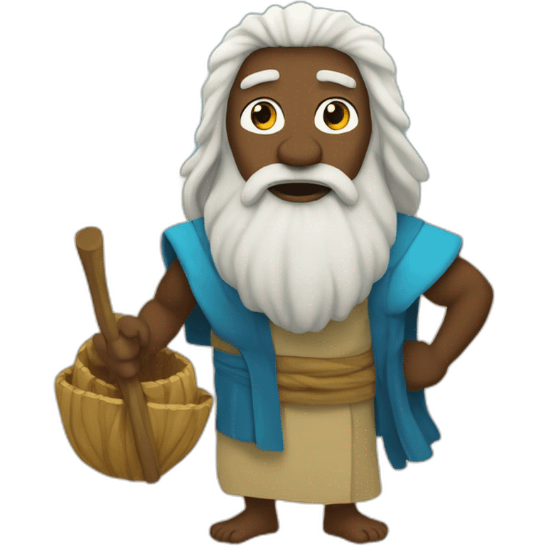 moses at the red sea emoji