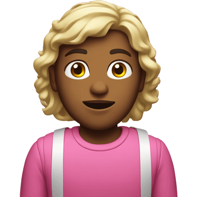 Pink netflix emoji