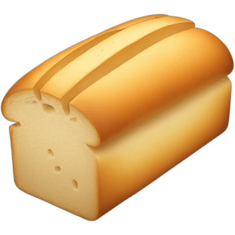 sliced loaf of bread emoji