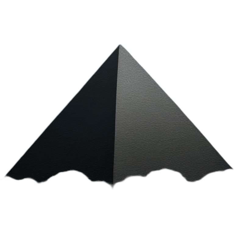 a-big-black-pyramid-on-cloud emoji