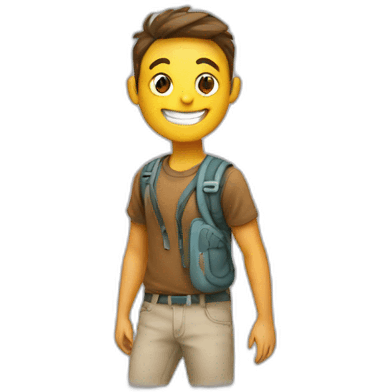 happy student emoji