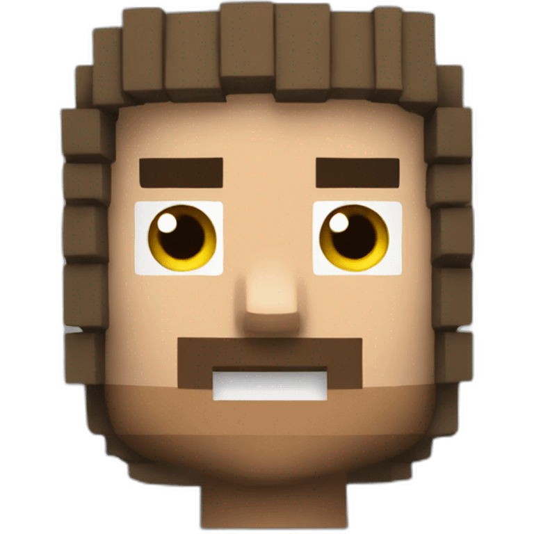 Steve minecraft emoji