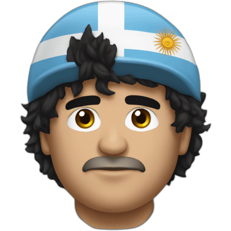 Argentina Maradona emoji