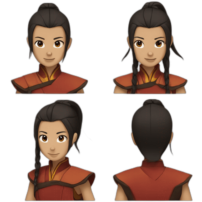 Ty Lee from the Fire Nation from Avatar the last Airbender emoji