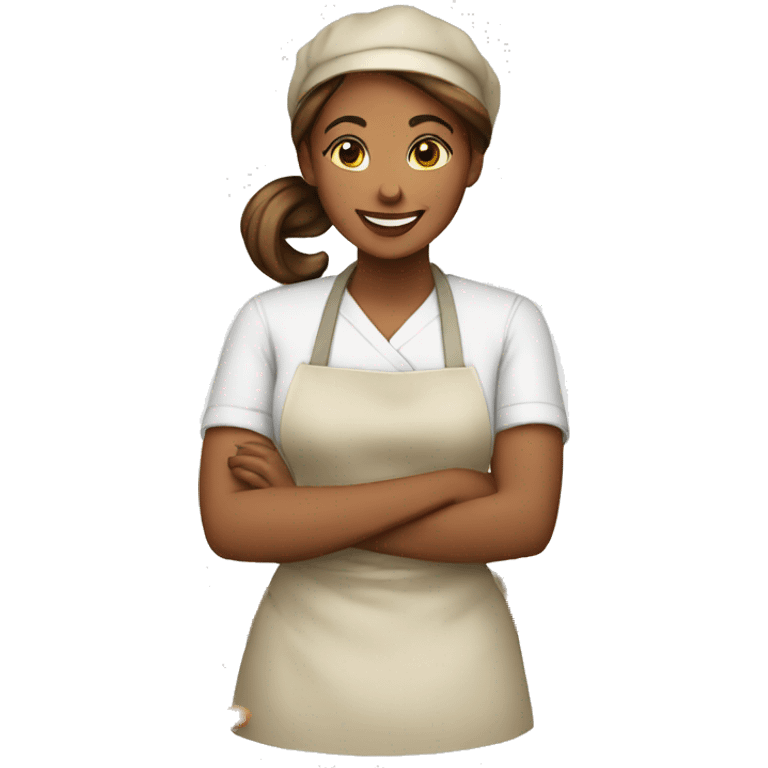 female baker emoji