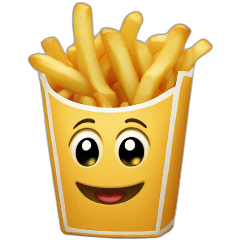 Frite pas compliqué emoji